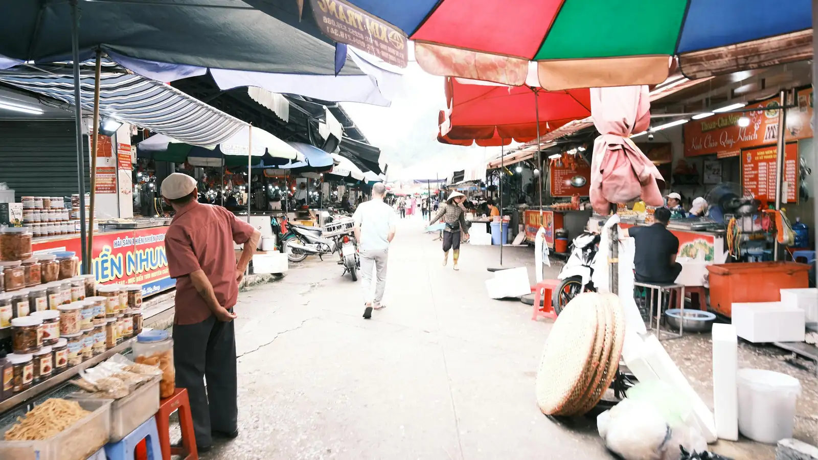 Collage of diverse travel experiences across Pakistan